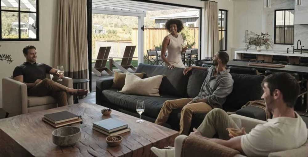Living room party