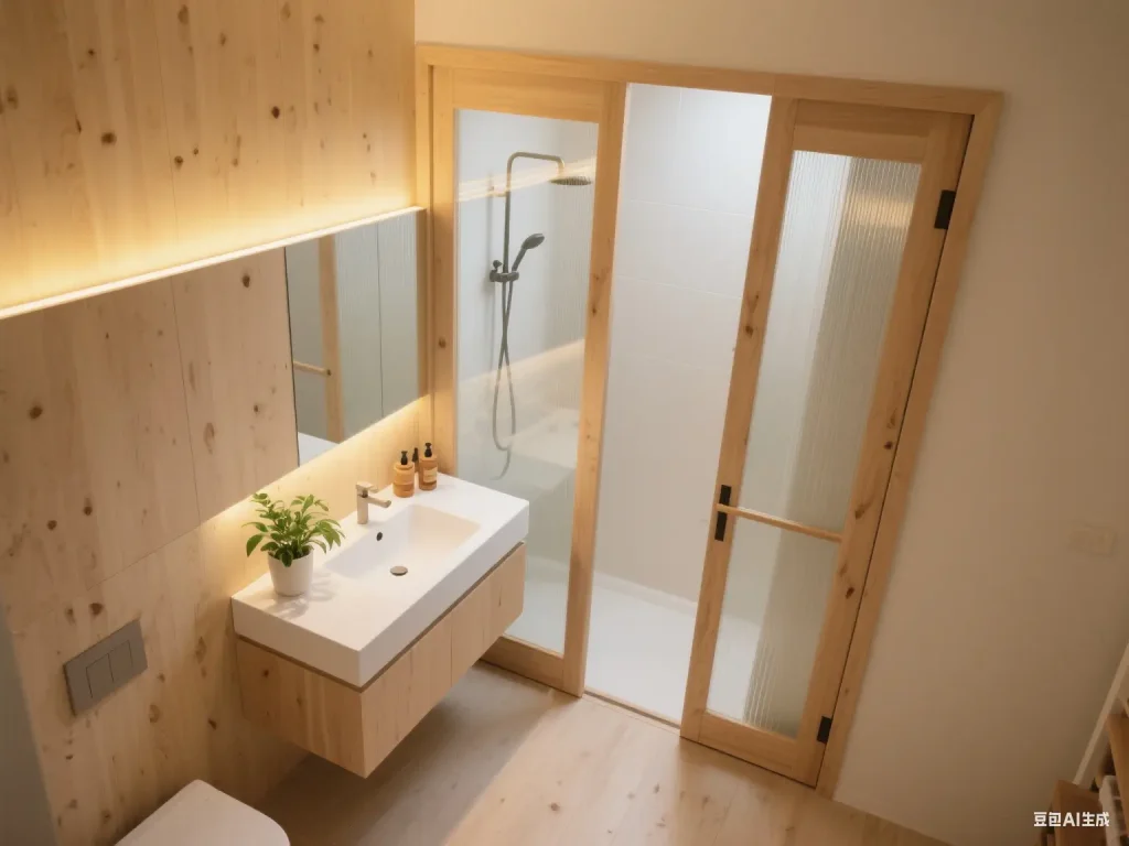 Bathroom Pocket Door