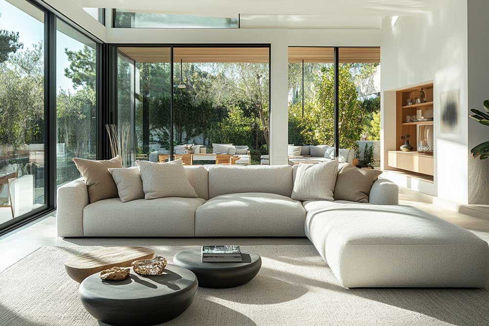 Durable Performance Fabrics Sofa