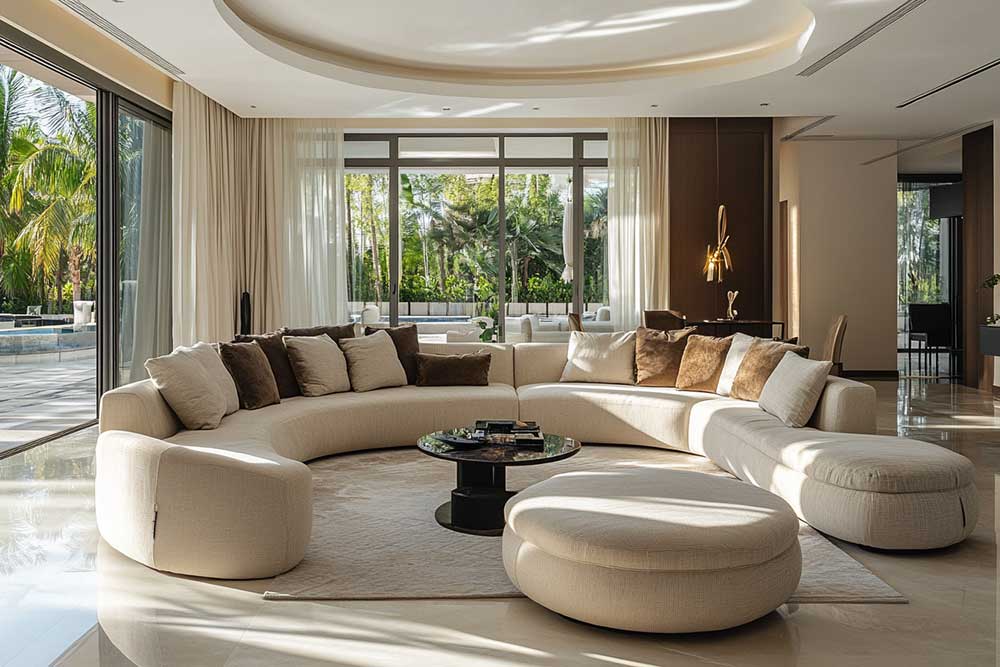 High end cotton sofa for house