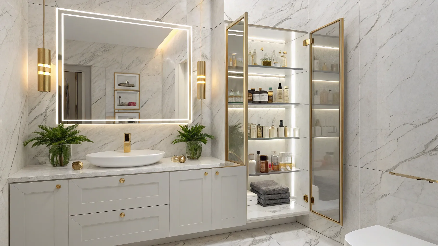 How To Choose A Lighted Medicine Cabinet For Your Bathroom
