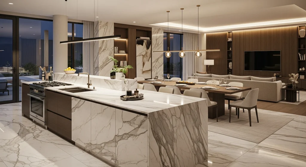 Integrated Dining & Prep Zones
