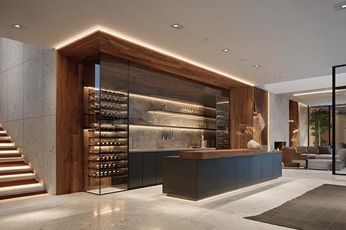 Modern Bar Cabinet