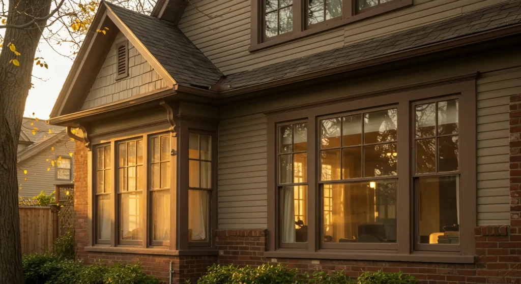 Full-frame replacement window in an older non-standard wall opening