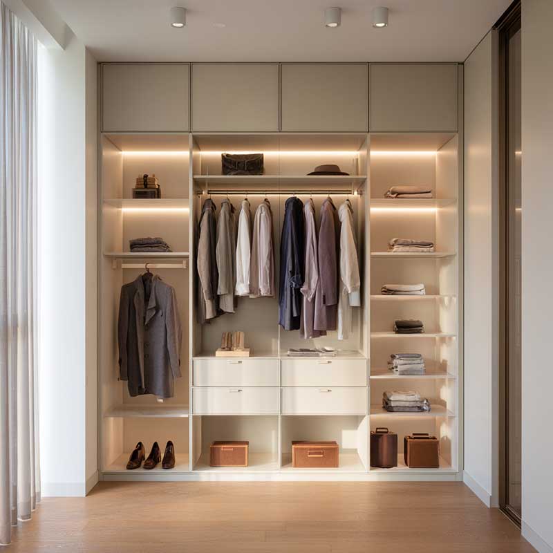 Small wardrobes design