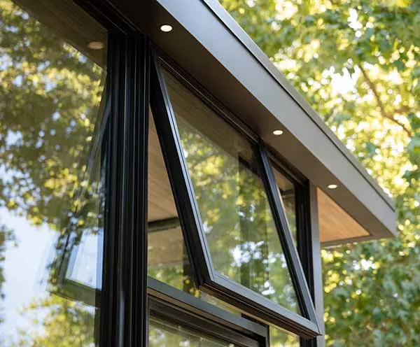 Aluminum awning winodw
