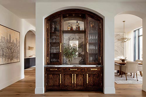 Antique Bar Cabinet