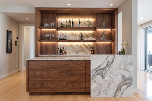 Wood Bar cabient
