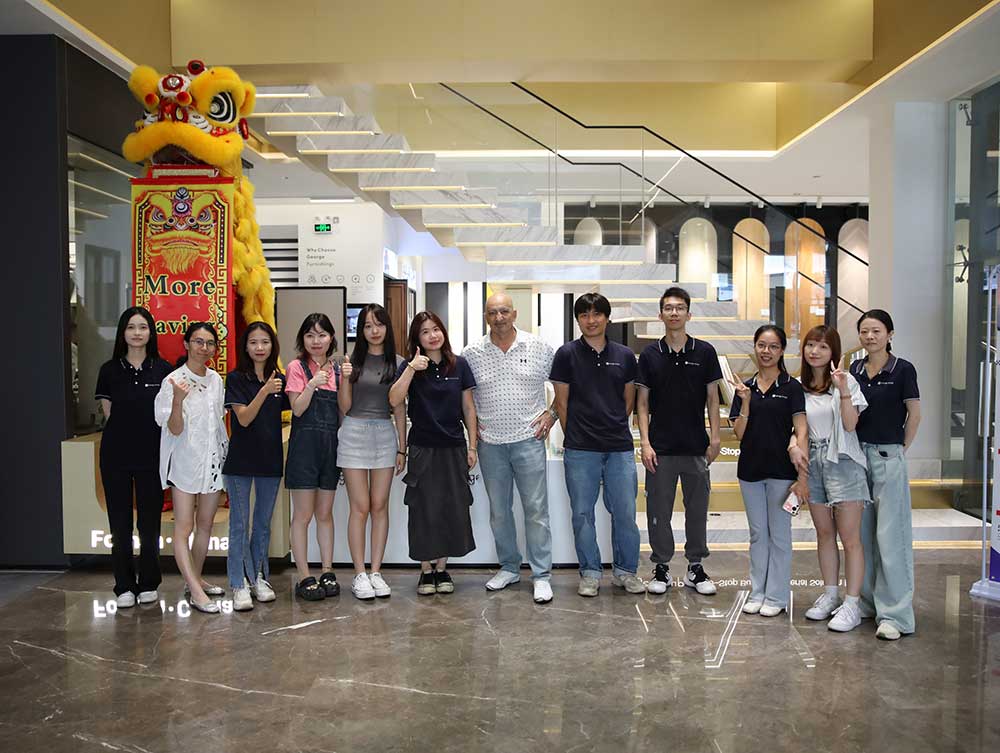 George Group aluminum window project quality control and inspection