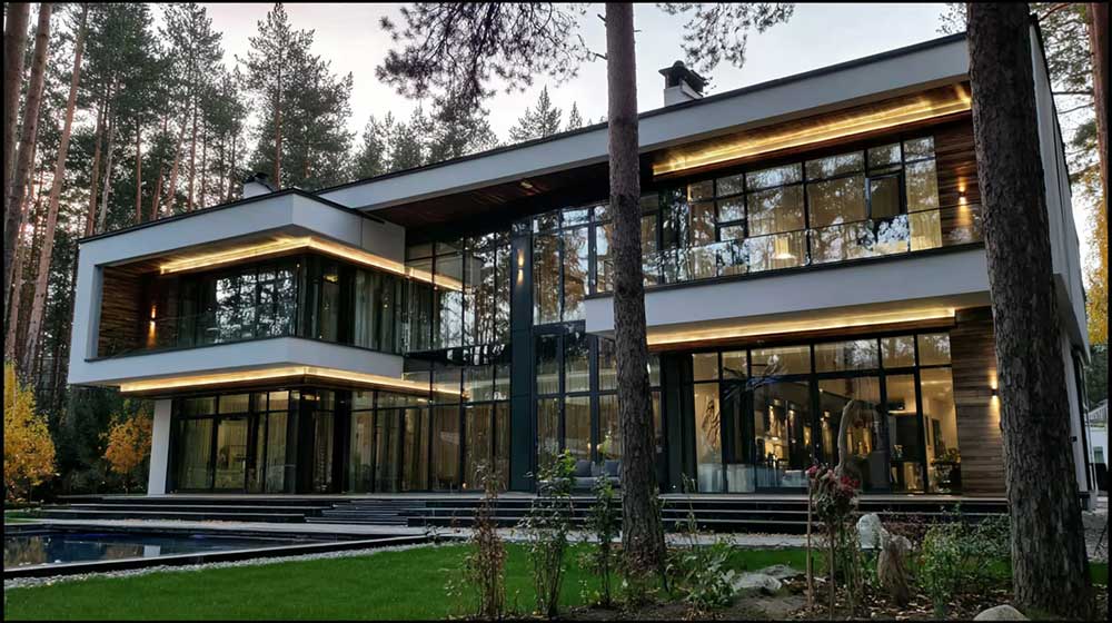 Whole-house aluminum window package prepared for coordinated delivery