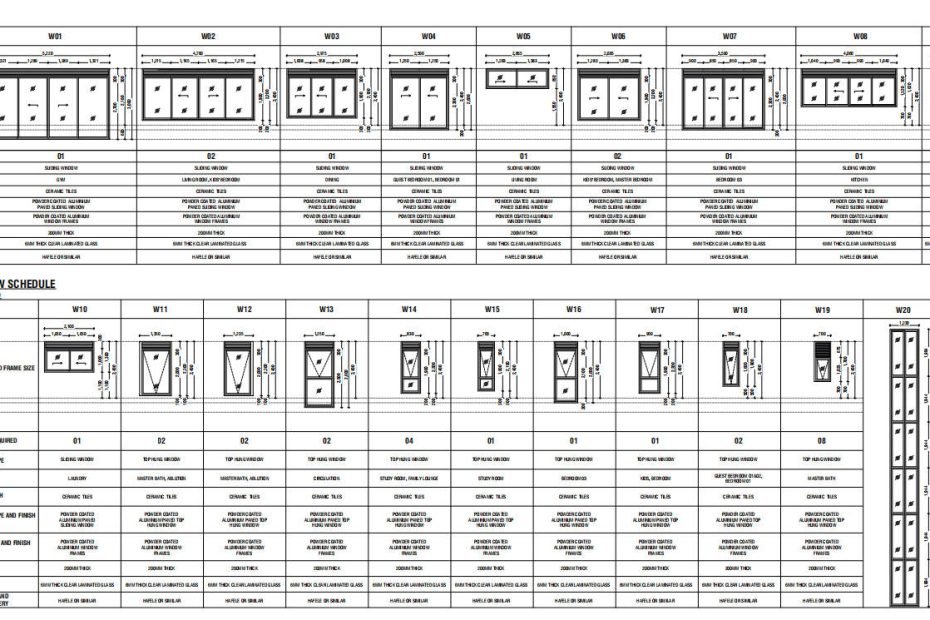 Windows schedule