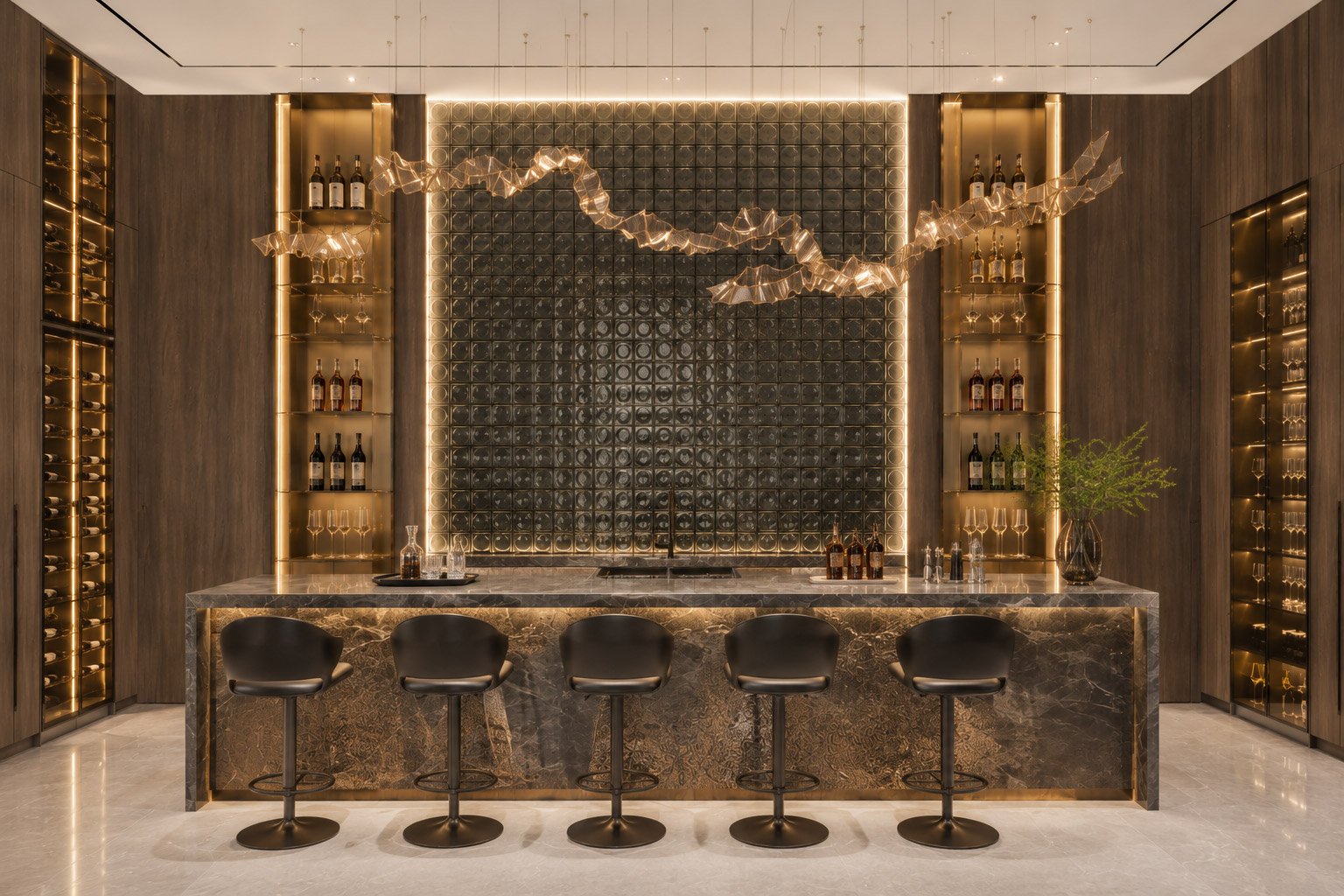 Bar cabinets luxury design