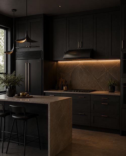 Dark Moody cabinet
