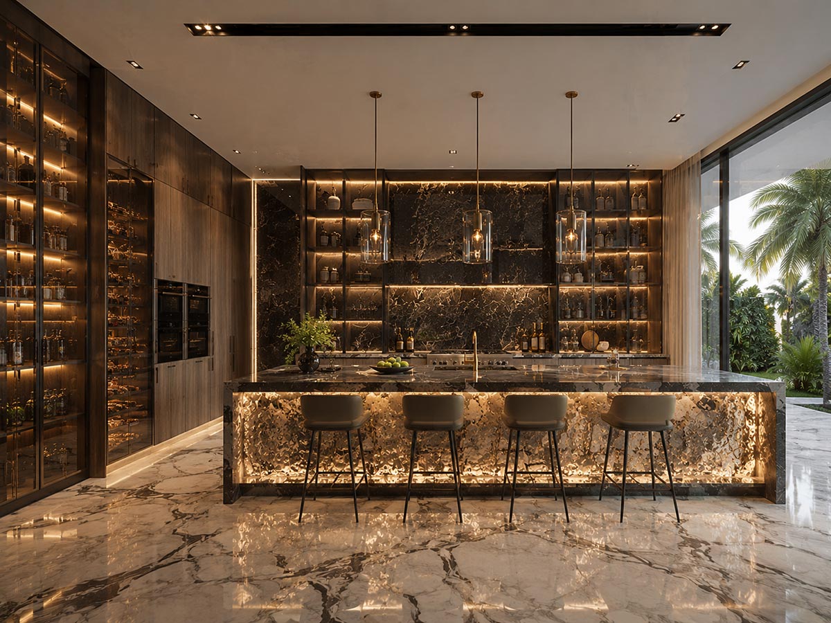 House cabinetry design