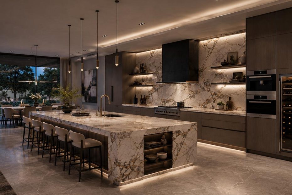 Luxury Onyx kitchen design