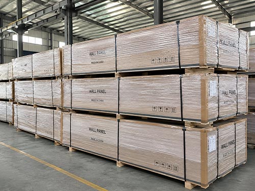 Wall panels package