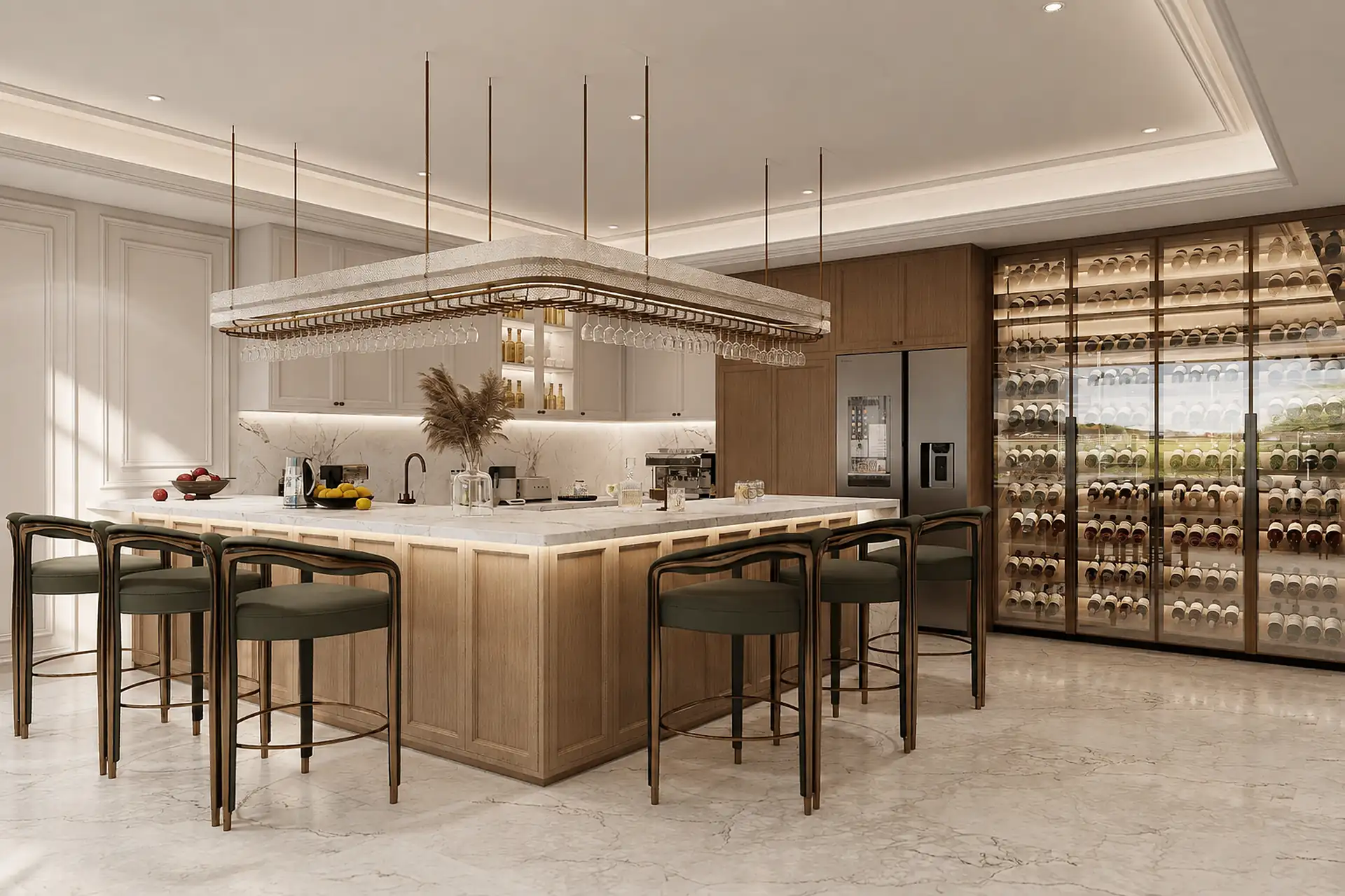 Basement-entertainment-bar