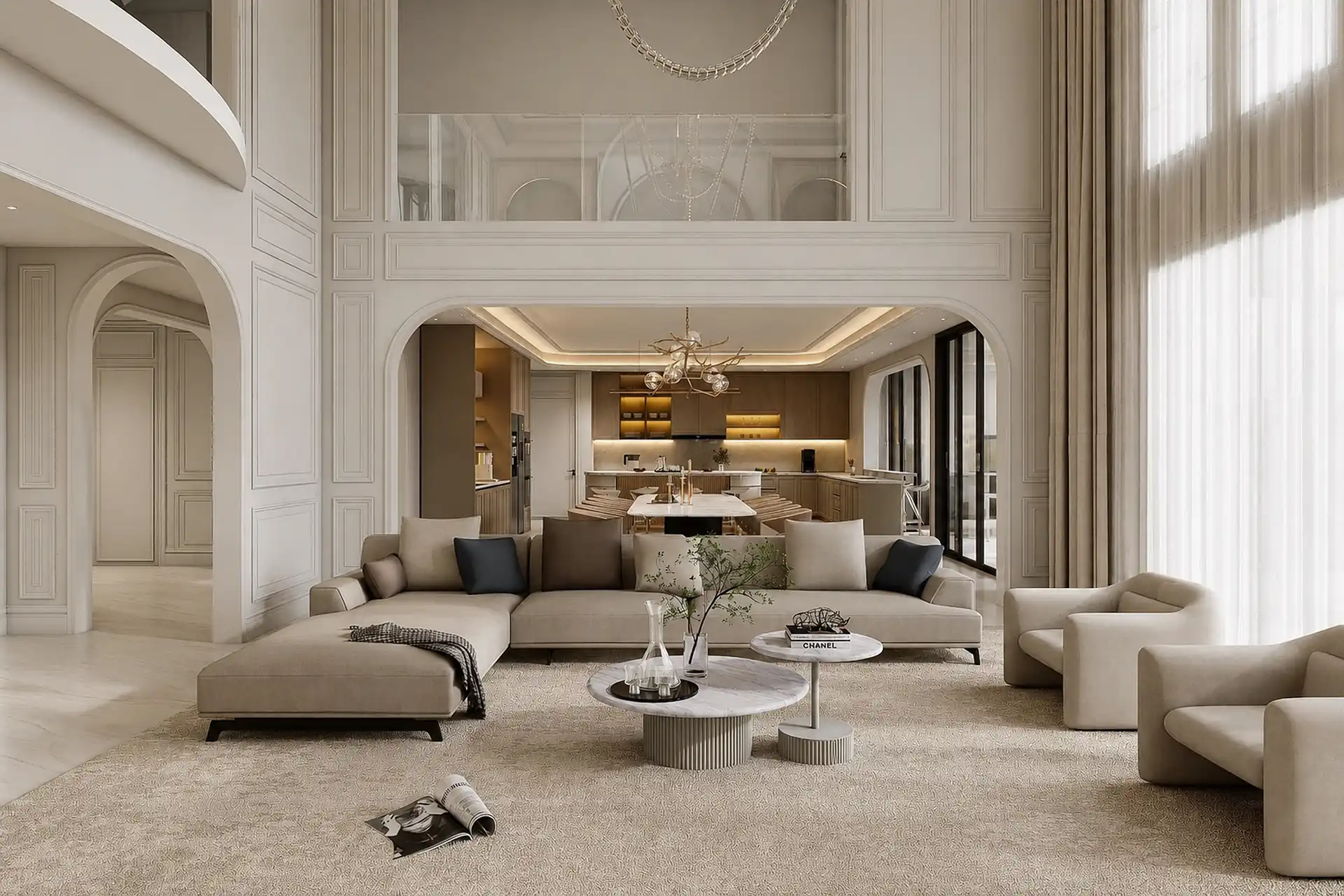 Double-height-great-room