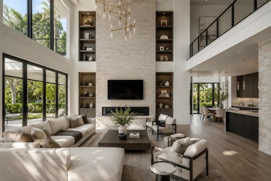 Modern luxury home interior