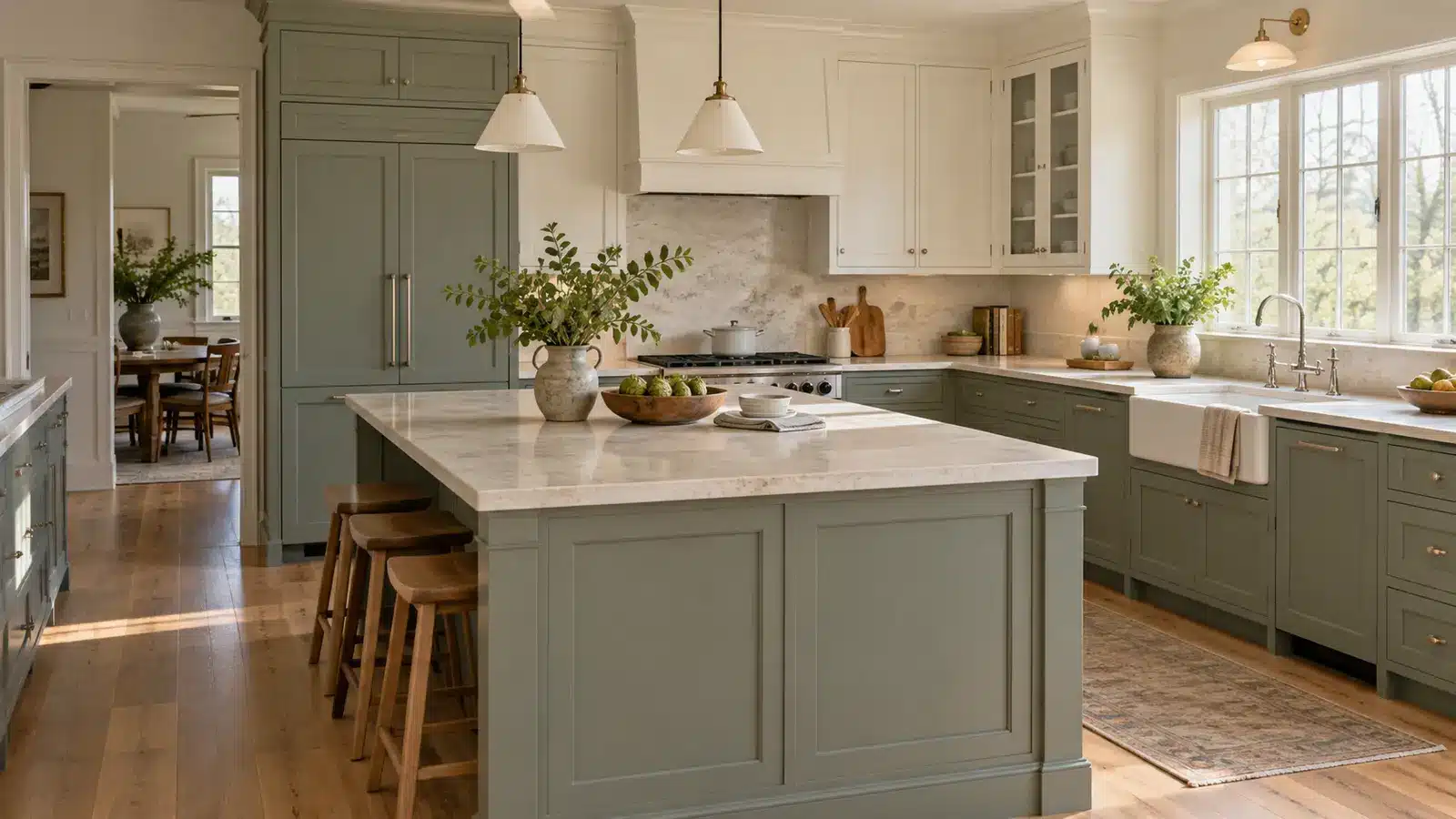 Two-Tone Kitchen Cabinets: Timeless Color Combinations