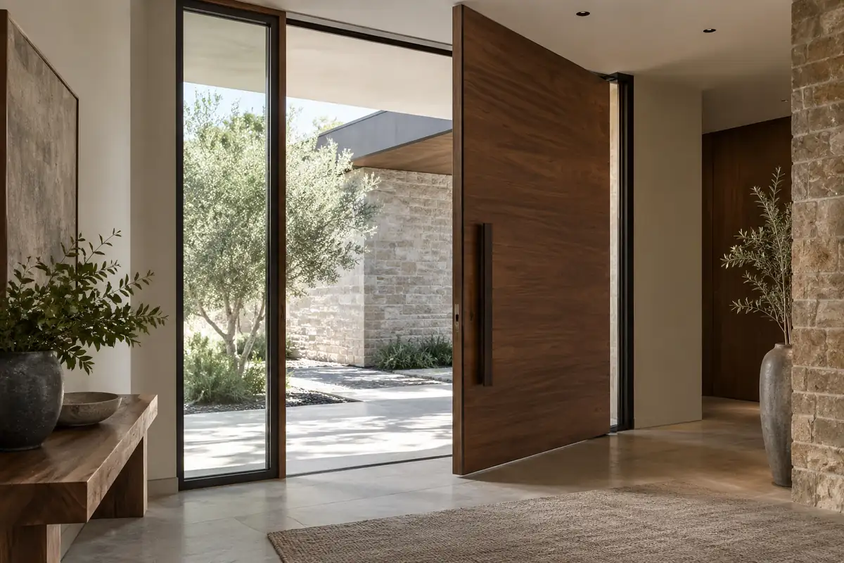 Pivot Door vs Traditional Entry Door: Is a Statement Front Door Worth the Investment?