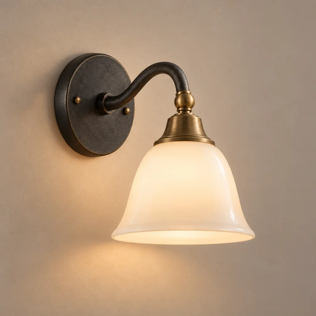 Farmhouse indoor wall lamp