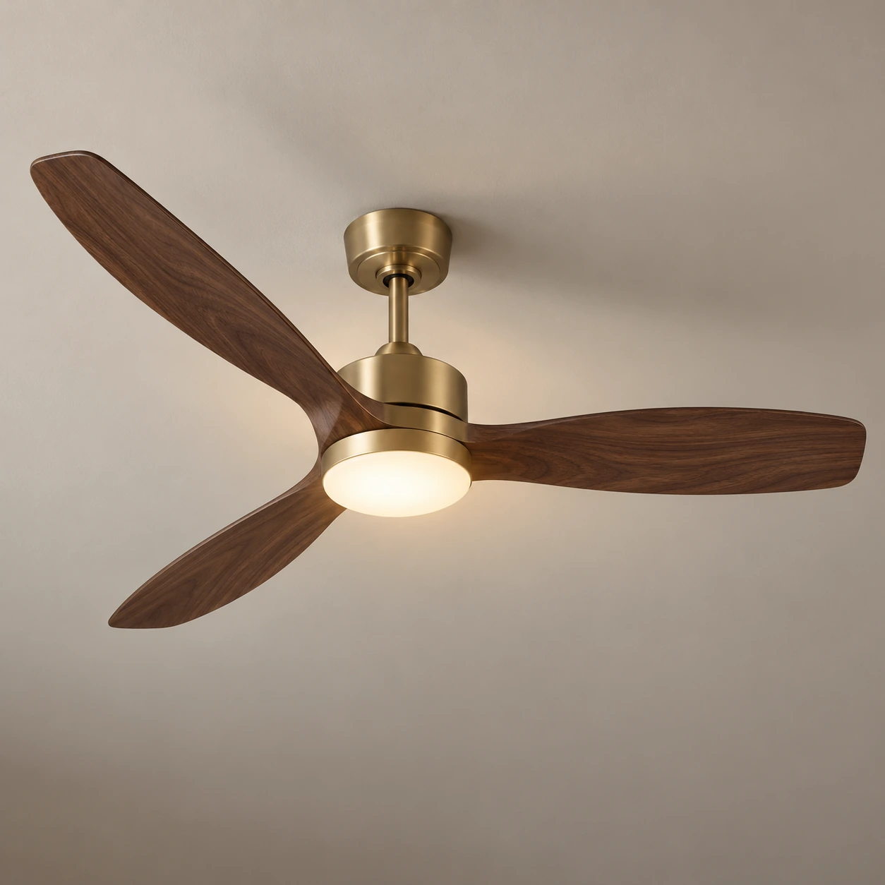 Modern indoor fan lamp