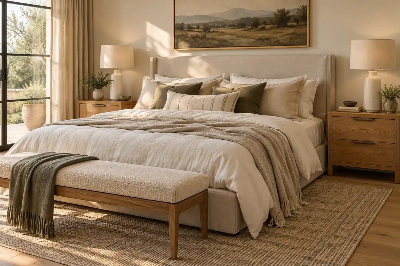 What is the Rule for Bedside Tables?