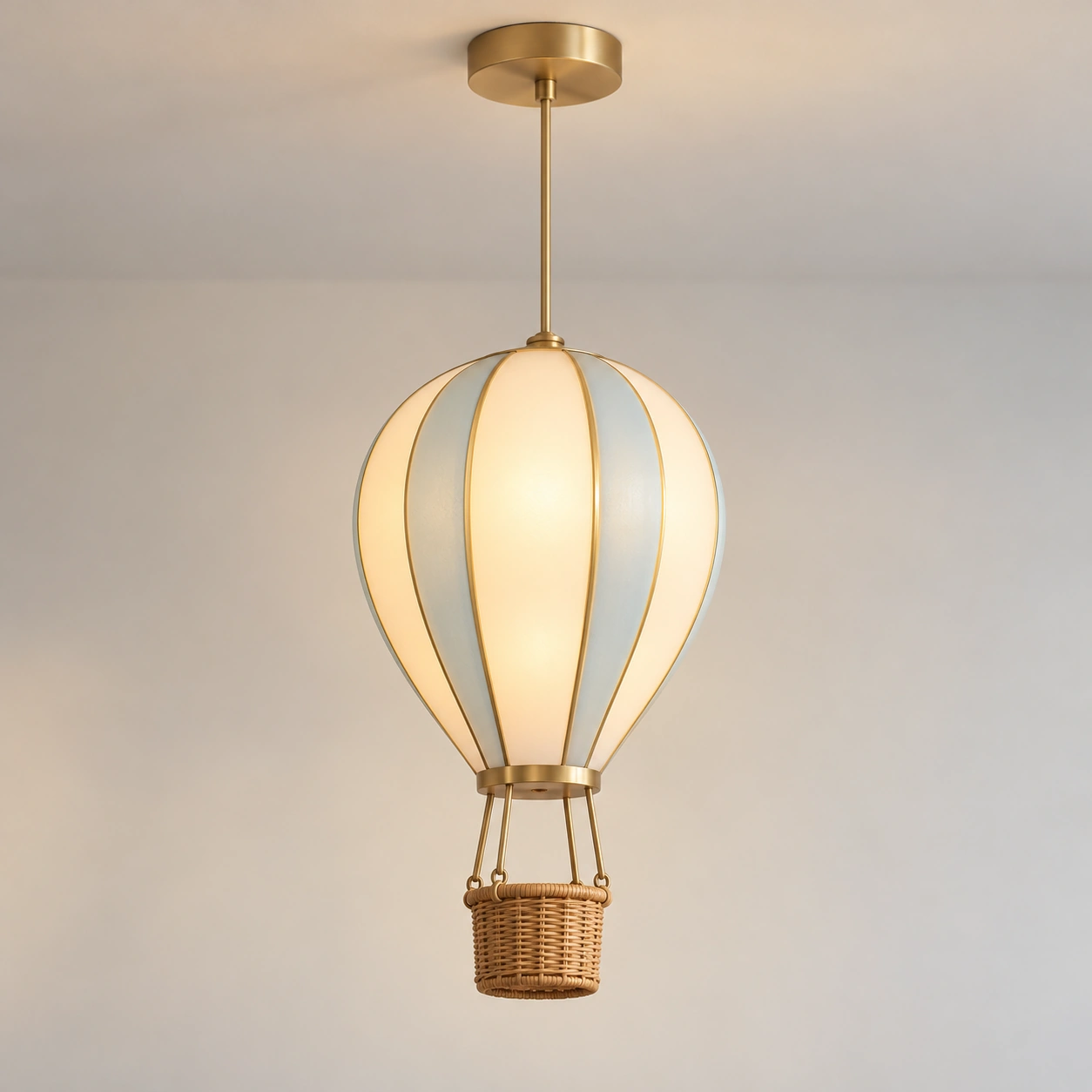 childrens hot air balloon lamp