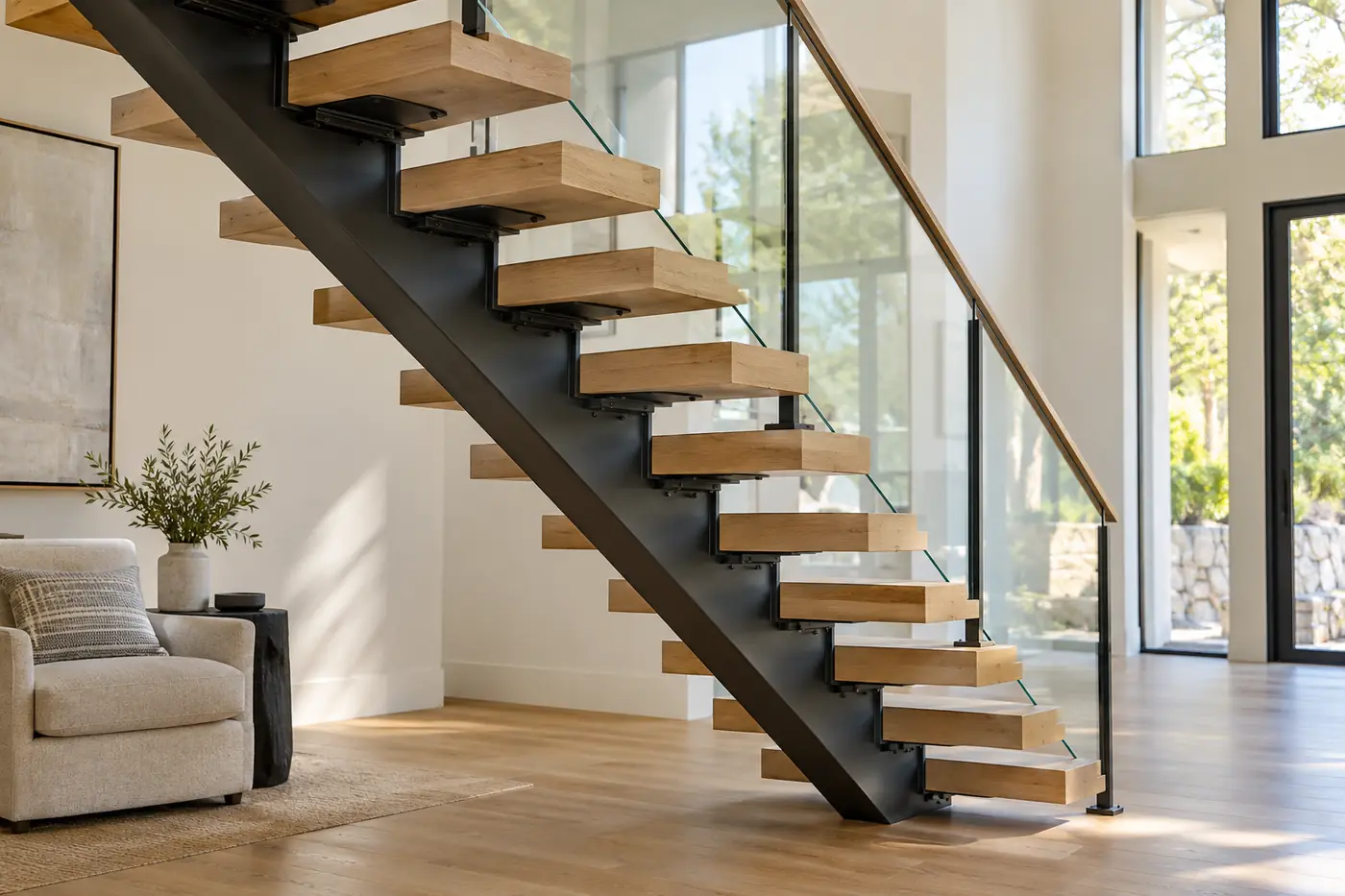 Mono Stringer vs Double Stringer vs Center Beam Stairs: What the Difference Means for Your Design