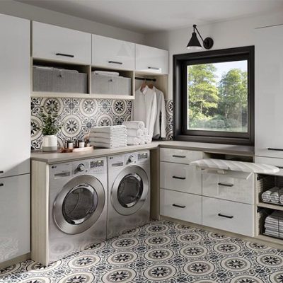 laundry room upper cabinets​