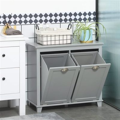 tilt out laundry cabinet​